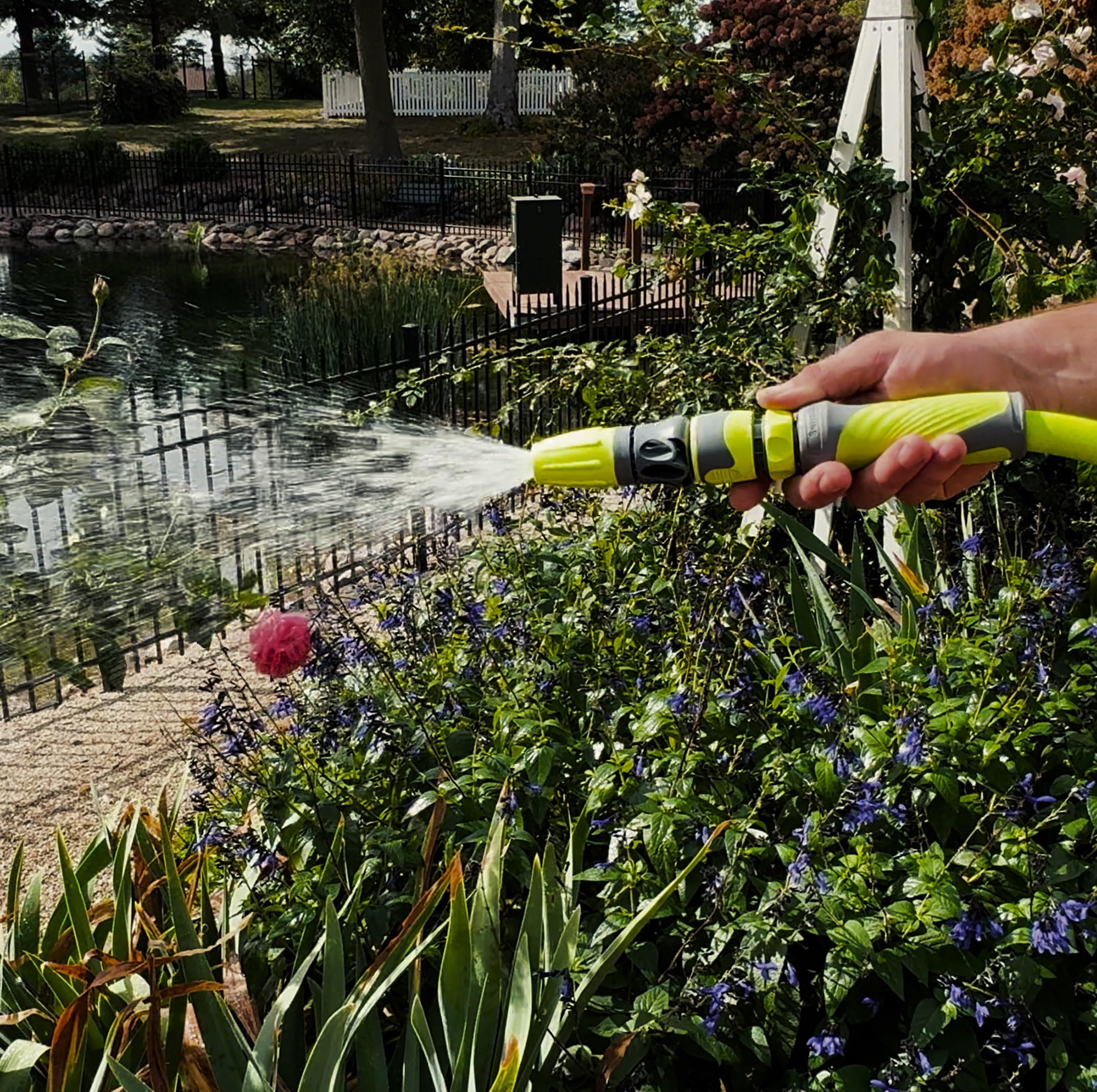 Flexzilla Quick-Connect Attachment Adapter for sprinkler connections.