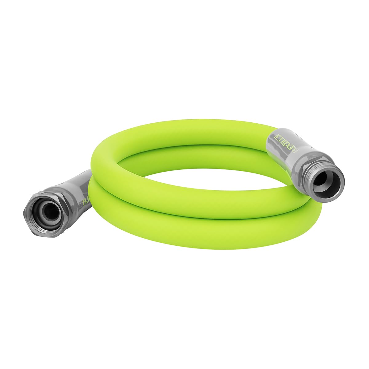 Flexzilla garden lead-in hose 5ft laid flat for easy watering