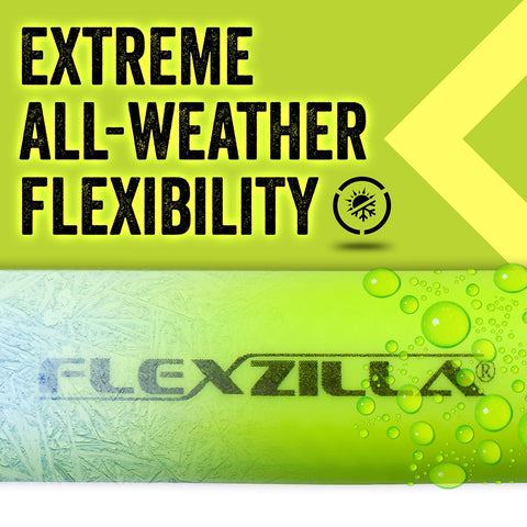 Flexzilla ZillaGreen color highlights the brand in the yard