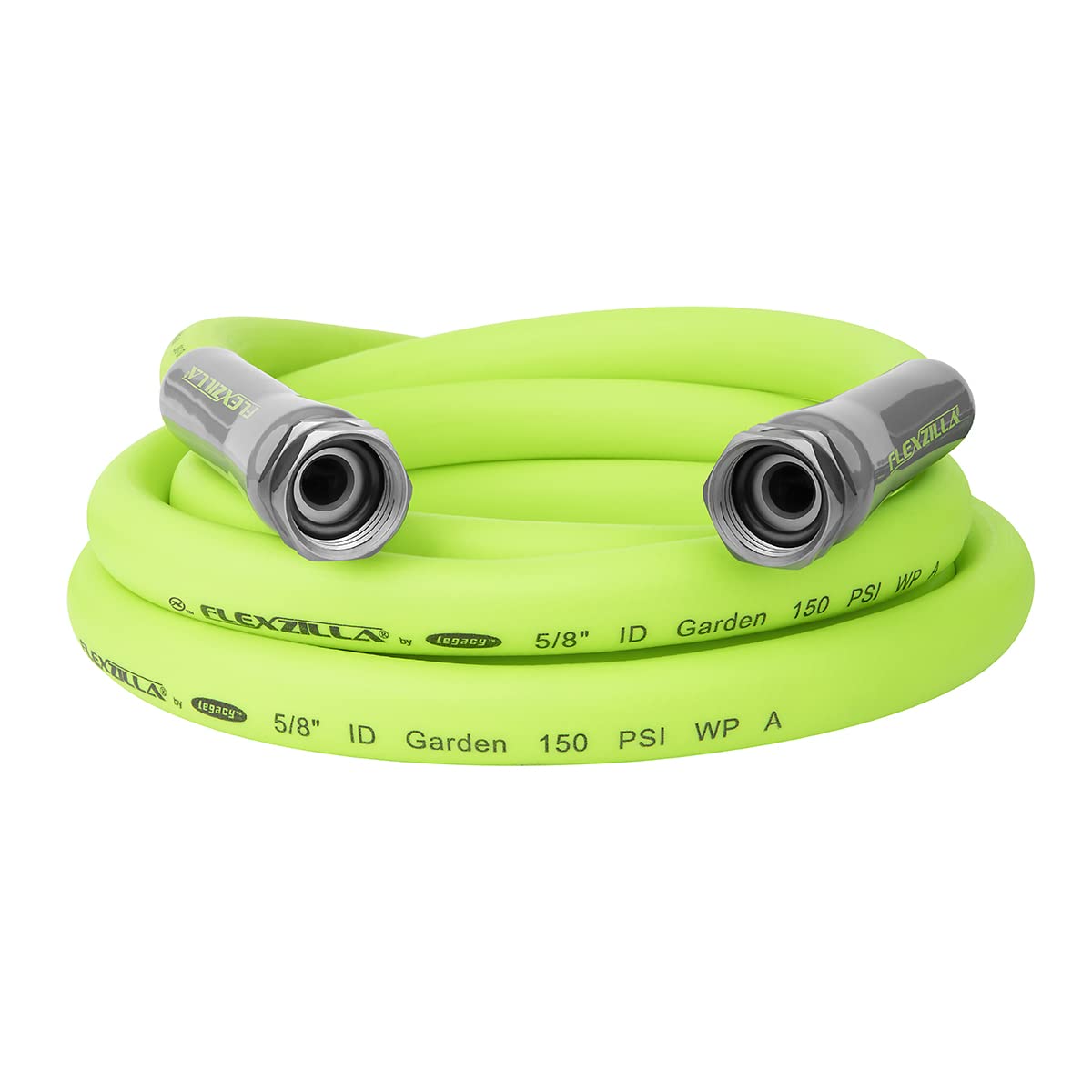 Flexzilla lead-in hose 10 ft lays flat for easy sprinkler setup.