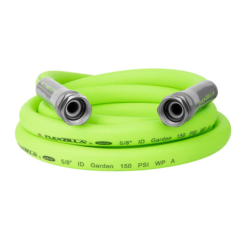 Flexzilla lead-in hose 10 ft lays flat for easy sprinkler setup.