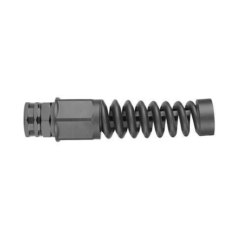 Flexzilla Pro female 5/8 inch reusable fitting ready for on-site assembly.
