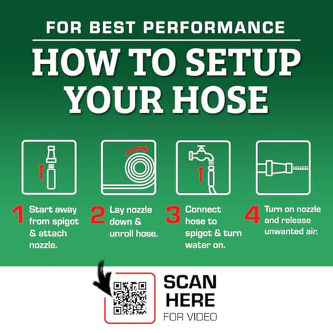 Flexzilla forest green hose enhances routine watering tasks with color