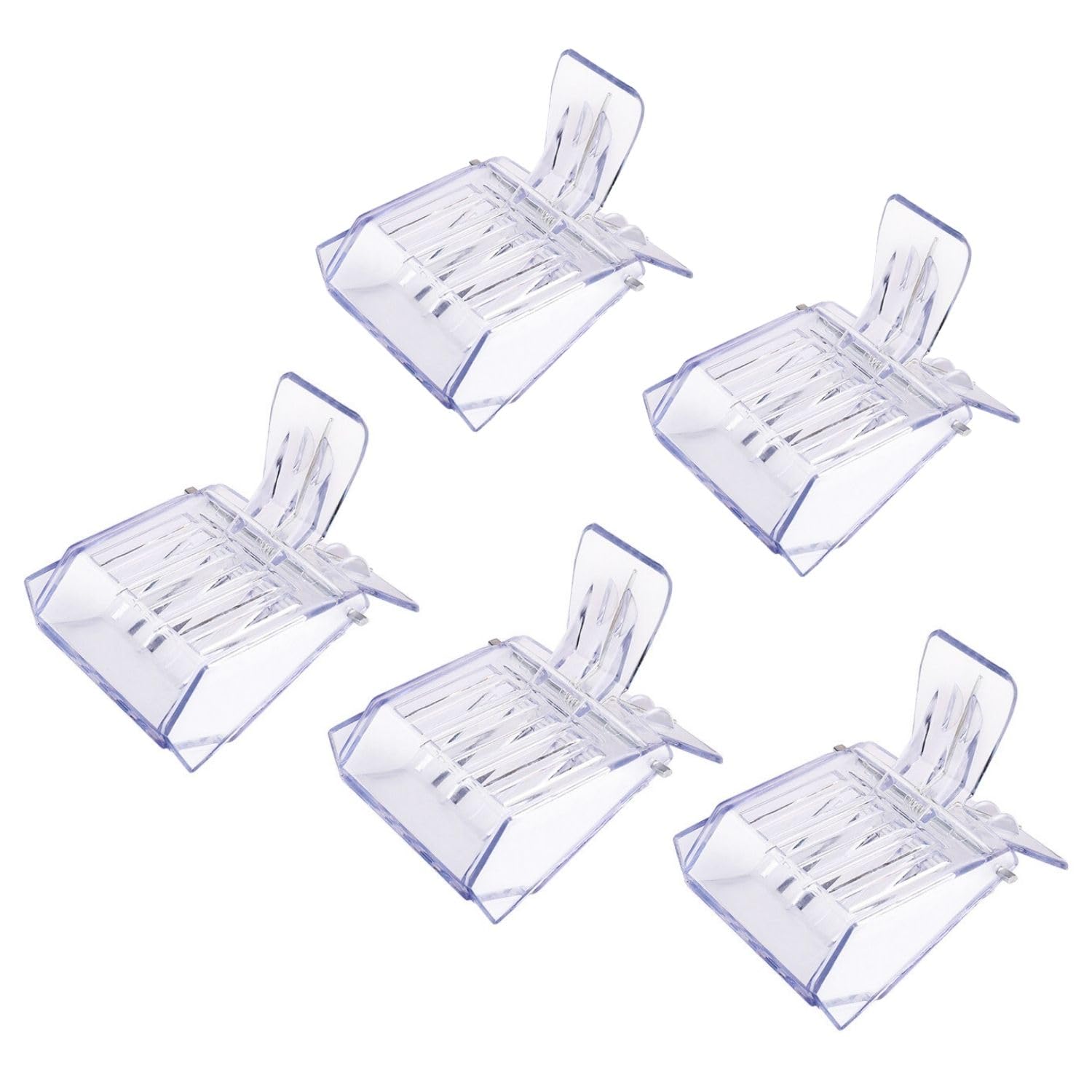 Flexzion bee clip queen catcher shows transparent view for precise queen inspection
