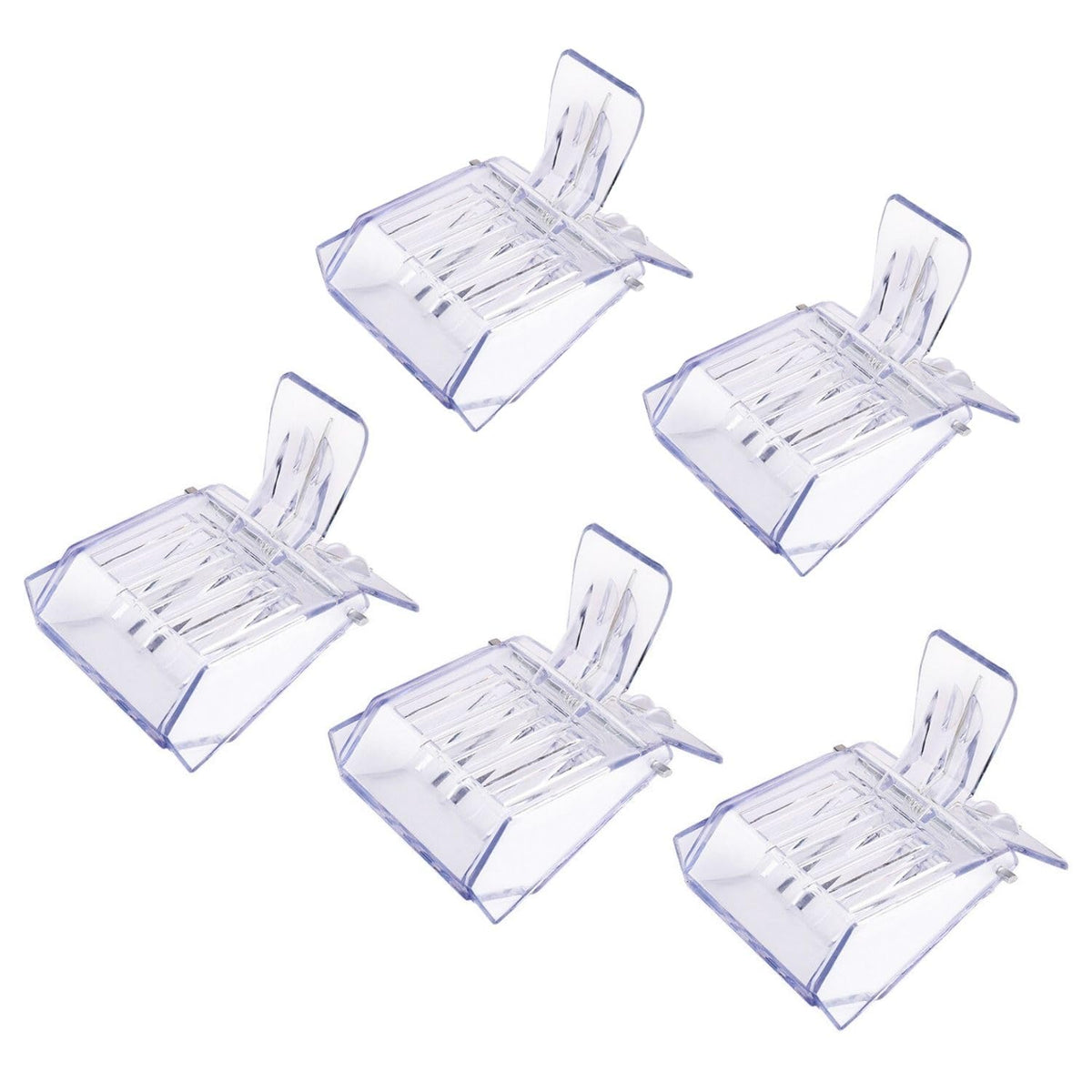 Flexzion bee clip queen catcher shows transparent view for precise queen inspection