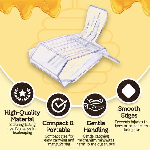 Flexzion clear queen clip provides visibility for quick checks