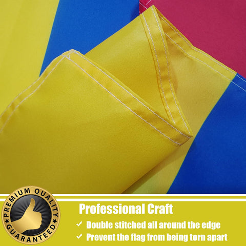 FLGCLUB Venezuela flag brass grommets – sturdy hanging hardware for secure outdoors