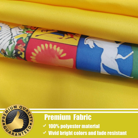 FLGCLUB Venezuela flag vivid colors – UV resistant banner for long-lasting outdoor use