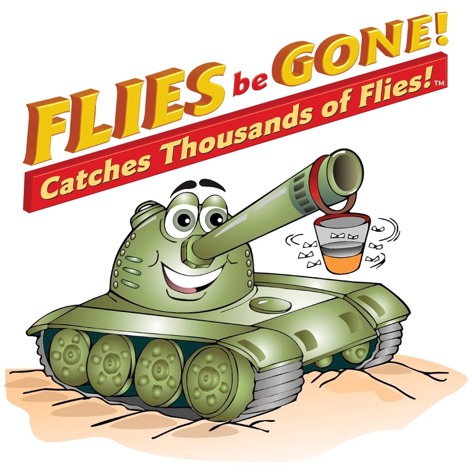 Flies Be Gone Fly Trap patio-hanging option for flexible outdoor placement.