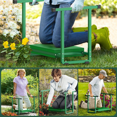 All-metal frame from FLINTER kneeler ensures long-lasting durability.
