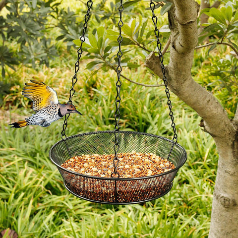 Flinter S-hooks and multiple chains ensure stable hanging for outdoor use