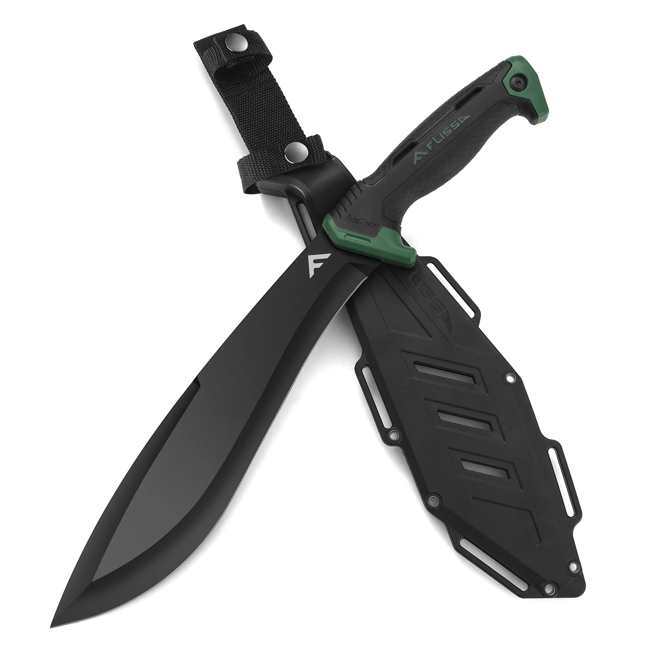 FLISSA Machete 11inch blade for brush clearing and pruning