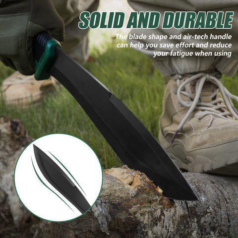 FLISSA nylon sheath with belt clip keeps blade secure