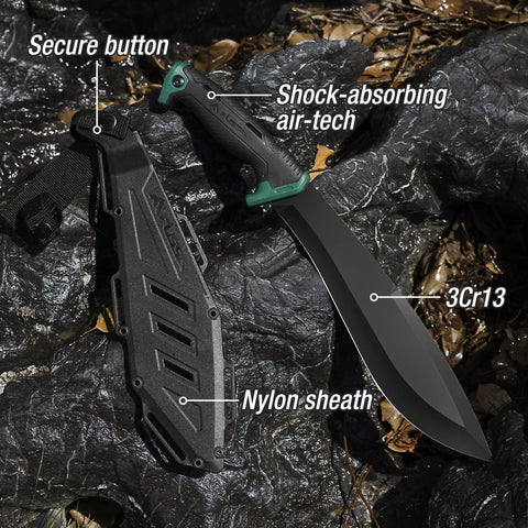 FLISSA in woodland scene supports bushcraft and gardening tasks