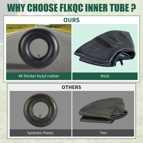 FLKQC two-pack inner tubes for convenient spare replacements