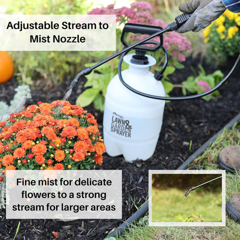 Flo-Master by Hudson ergonomic grip handle supports comfortable spraying.