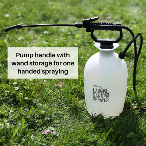 Flo-Master by Hudson quick shut-off valve for controlled spraying.