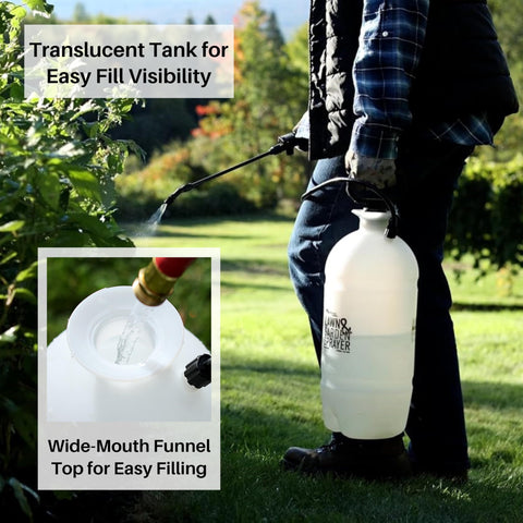 Flo-Master by Hudson thumb-control valve enabling steady spraying with lock