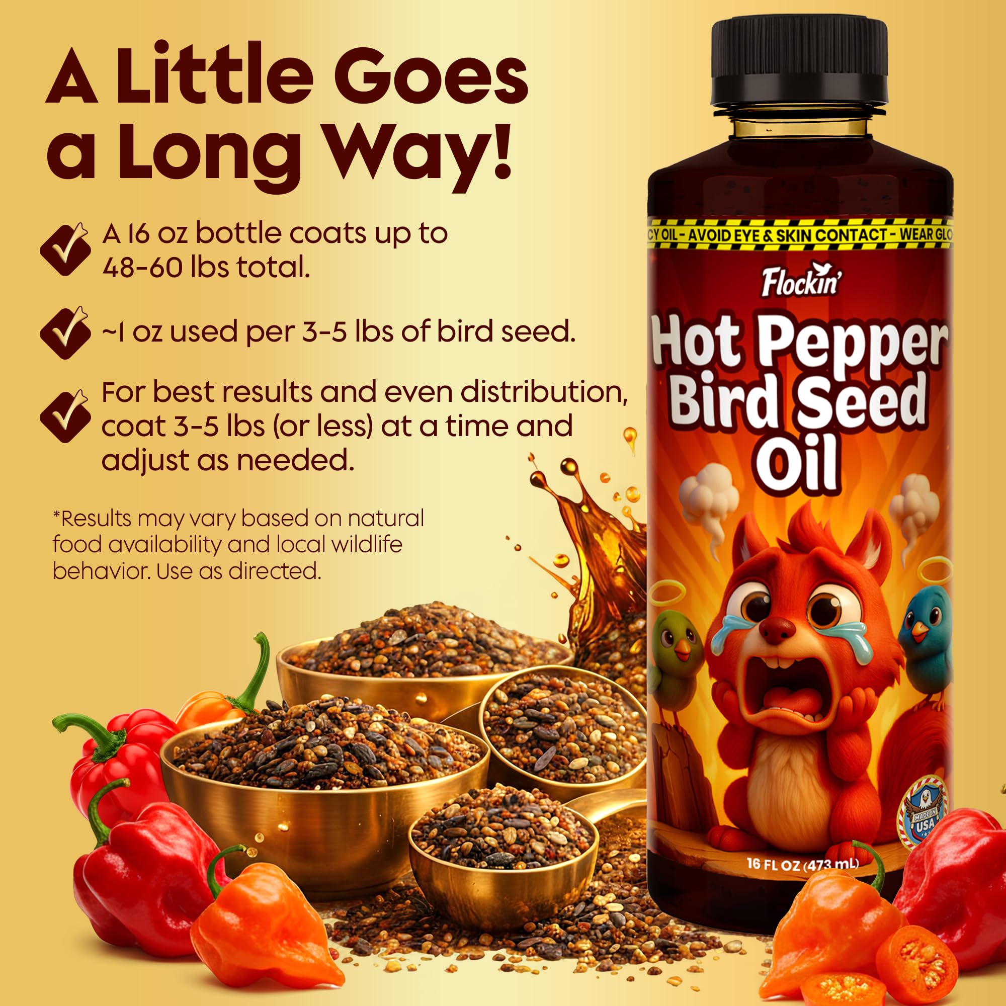 Close-up of natural pepper extract in oil