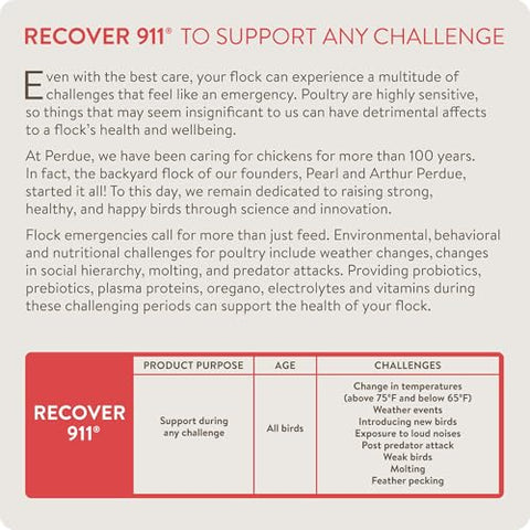 FLOCKLEADER Recover 911 measuring teaspoon for accurate dosing during stress.