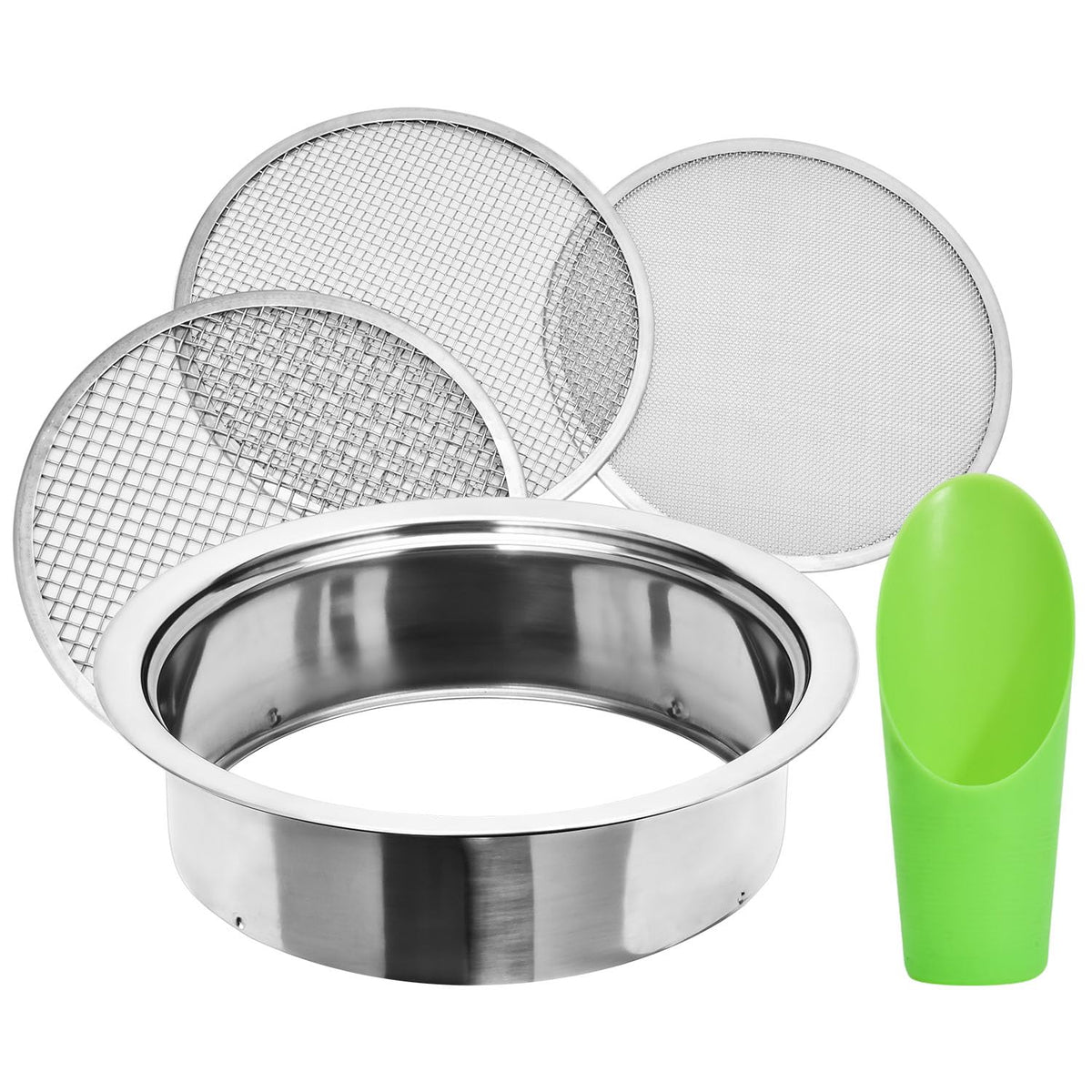 FLOLXNB soil sieve frame ensures stable filtration for clean soil prep