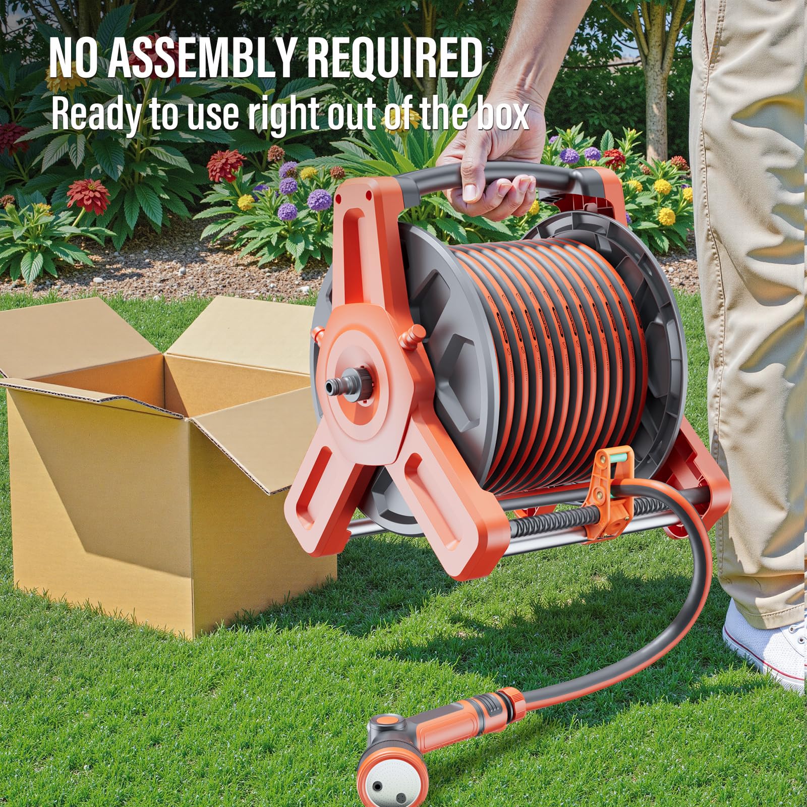 Flonexa 2-in-1 spray nozzle boosts versatile watering and cleaning.