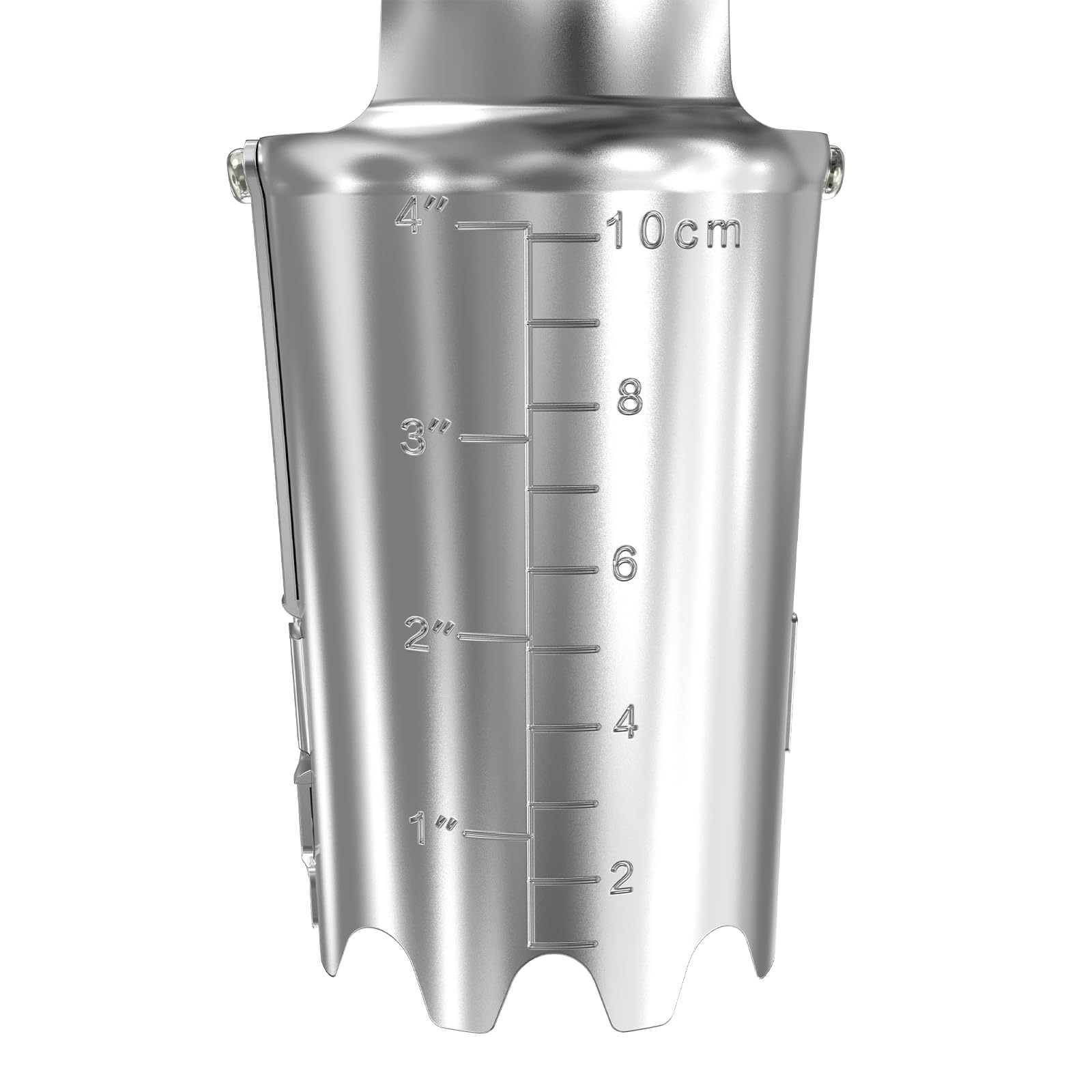 Automatic soil release ejects soil with a simple squeeze.