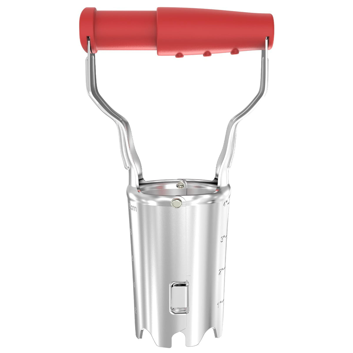 FLORA GUARD Bulb Planter with ergonomic handles for comfortable planting sessions.