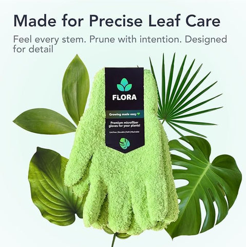 Eco-friendly reusable Flora gloves support sustainable plant care.