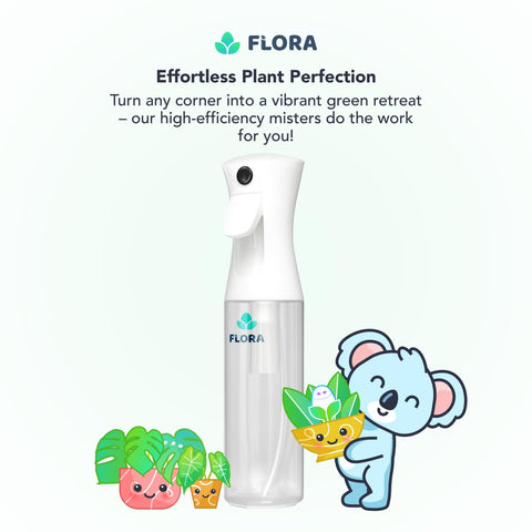 Flora Premium Plant Mister two-pack shows convenient bundle for multiple plant setups.