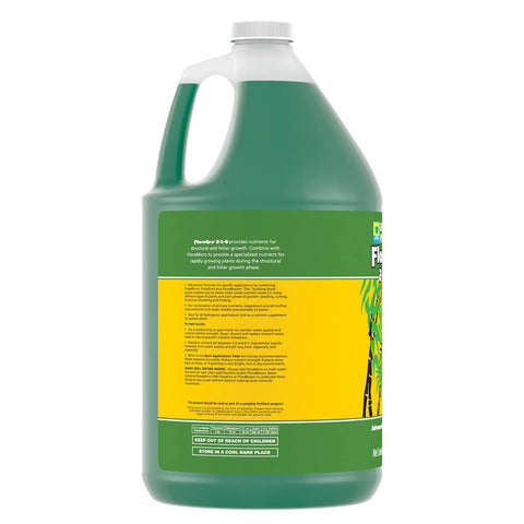 Healthy root system encouraged by FloraGro nutrient solution.