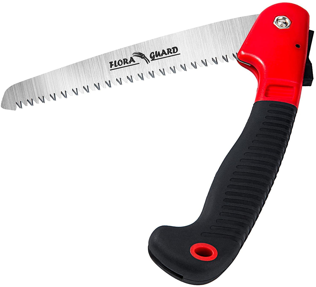 FLORA GUARD folding saw open blade enables precise pruning on the go.