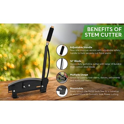 Floral Home heavy-duty stem cutter handles tough stems with ease