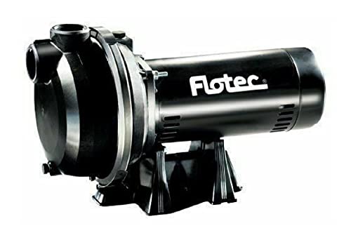 Flotec FP5172 sprinkler pump detailed connection reveals easy service access for maintenance.
