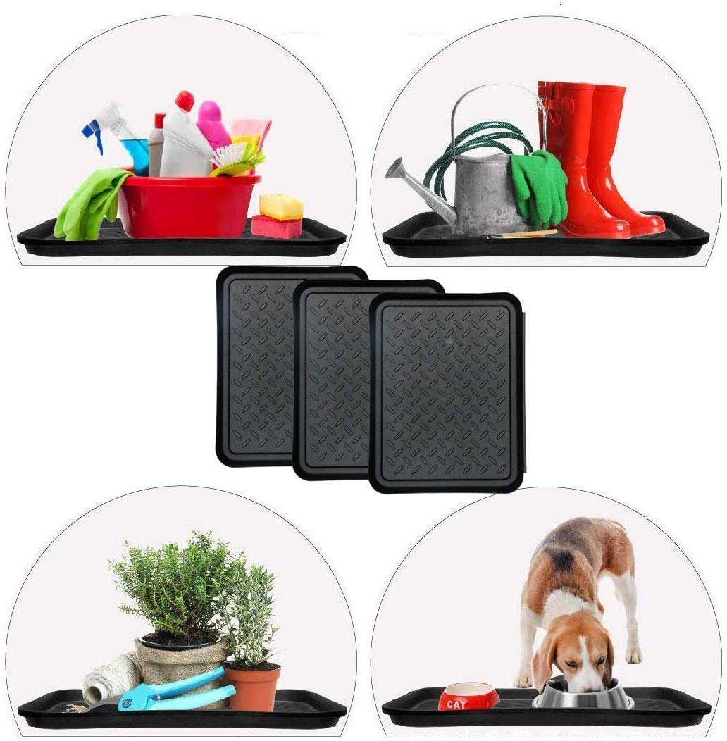 Flowerting-elevated-tray-1-2inch keeps liquids away from floors.