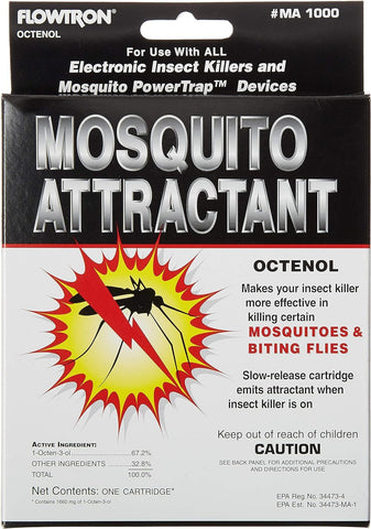 Flowtron Bug Zapper ideal for backyard patio areas.