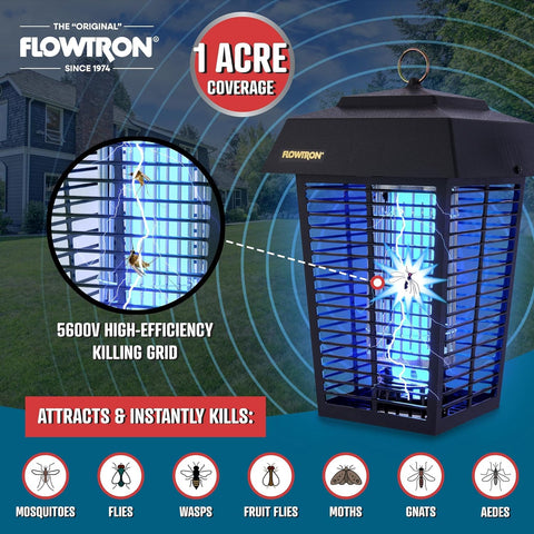 Flowtron Octenol attractant cartridge boosts mosquito lure.