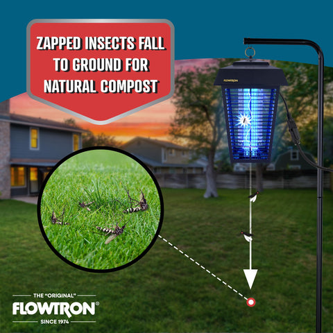 Flowtron weatherproof housing ready for rain and snow