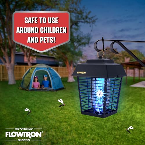 Flowtron perimeter coverage protects decks and porches from buzzing pests