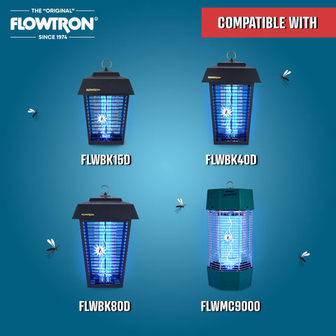 Flowtron SP-200 pole extensions enable easy placement adjustments.