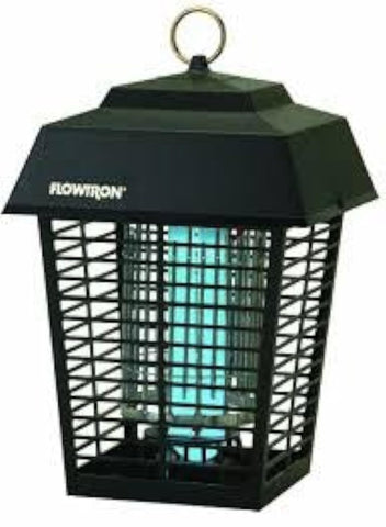 Flowtron weatherproof housing withstands rain and snow for year-round outdoor use