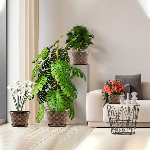 Flowyypo retro decorative garden pot for living rooms and patios.