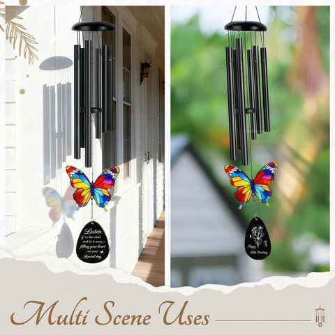 Flpoxzd acrylic sun catcher wind chime brightening any space