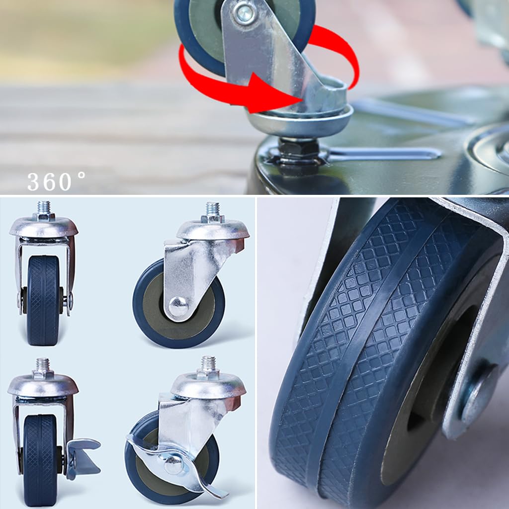 FLRISNTIG waterproof and rustproof dolly for all-weather use