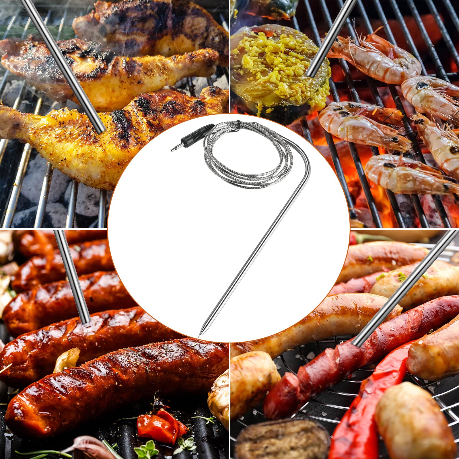 Flutesan easy-cleaning tip emphasizes quick cleanup after grilling.