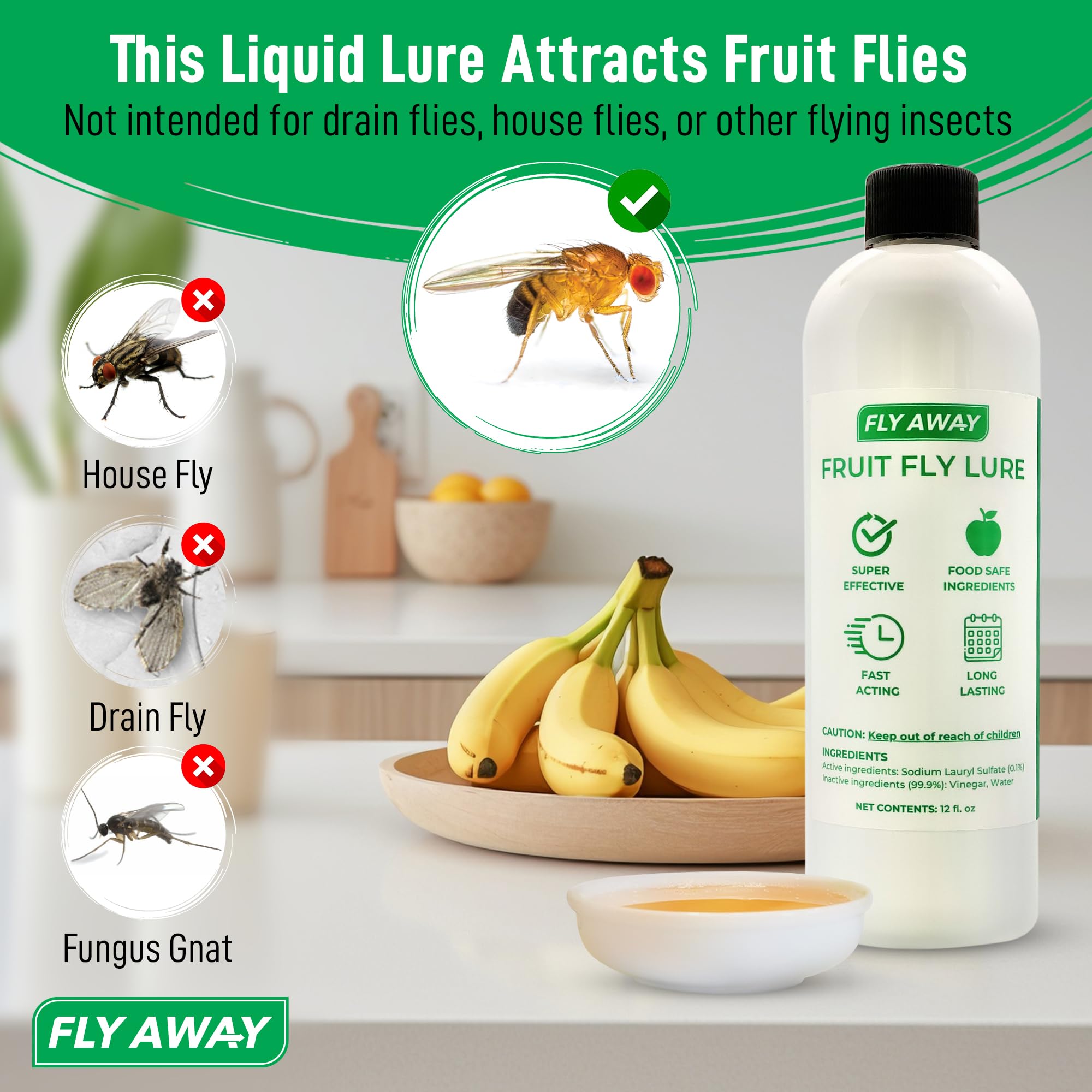 Packaging shows food-grade ingredients for safe use around food.