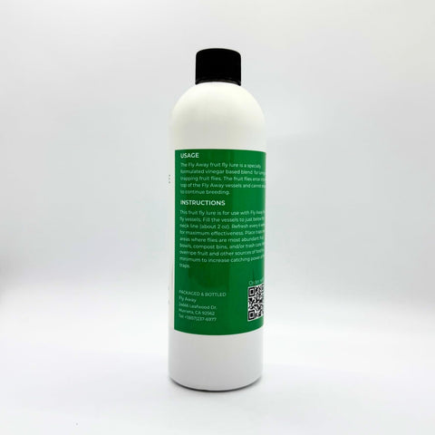 Refill bottle for the Fly Away Trap Kit ensuring ongoing protection.