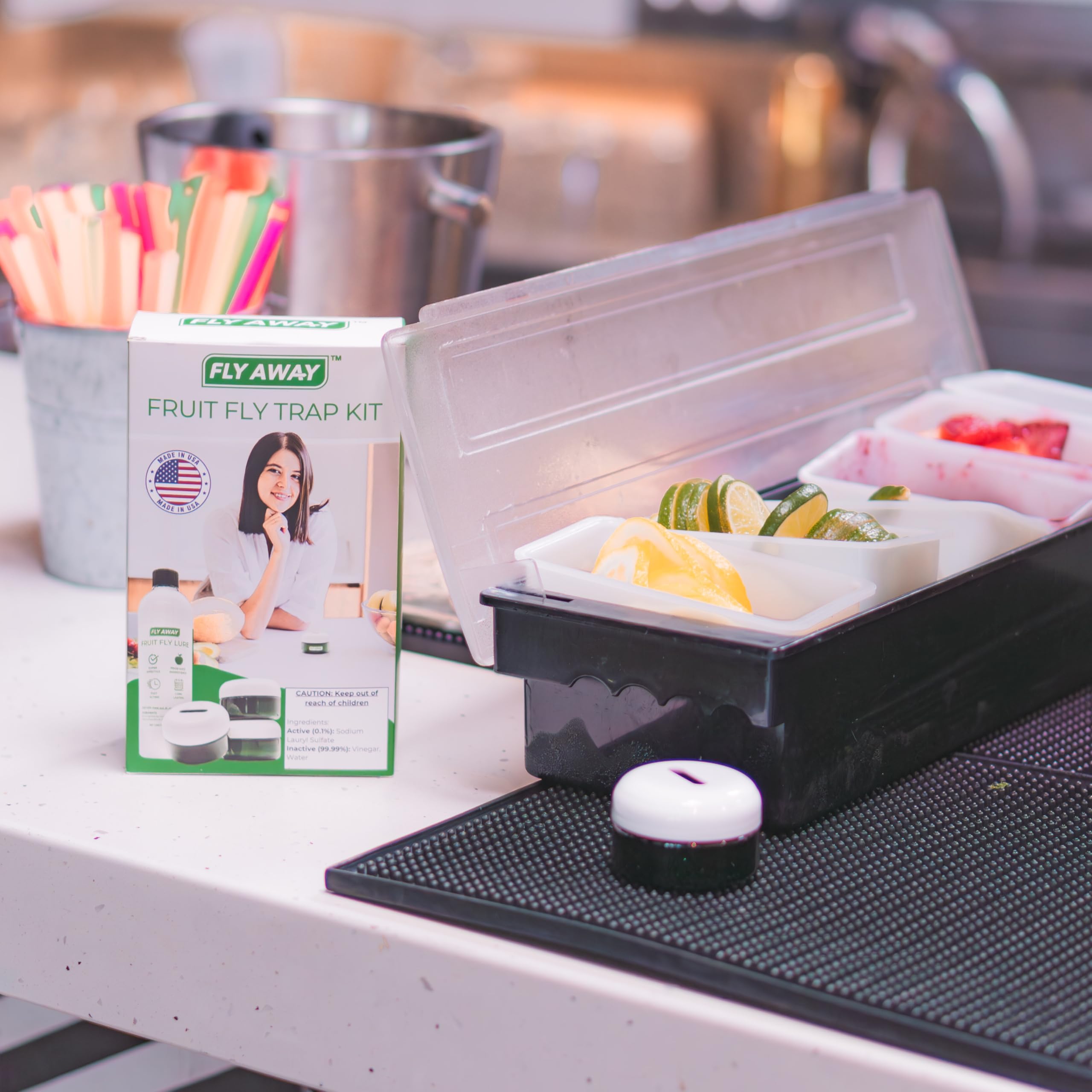 Fly Away USA-made packaging signals reliable, quality design.