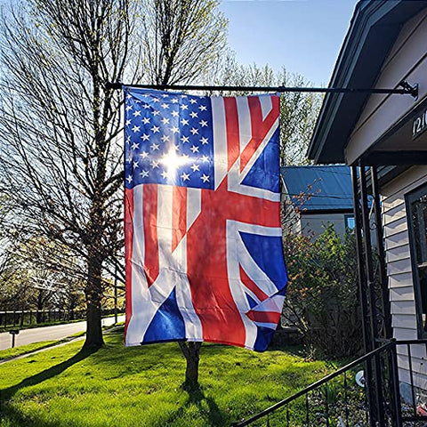 FLY HAWK portable flag pole is easy to store after events