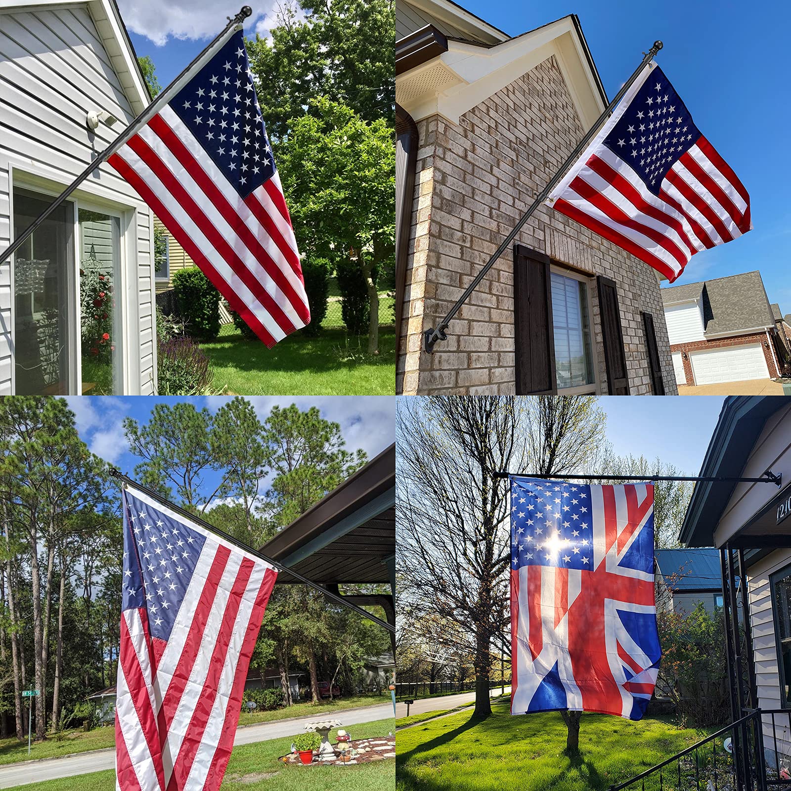 FLY HAWK 5ft flag pole delivers dependable performance in neighborhoods